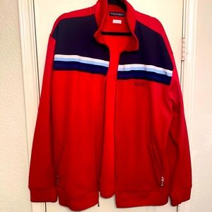 Mens Red track Jacket XXL